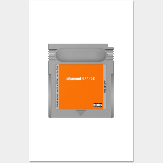 Channel Orange Game Cartridge Wall Art by PopCarts